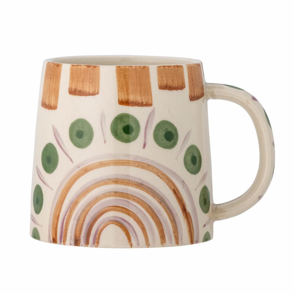Bloomingville Shama Mug Green Stoneware