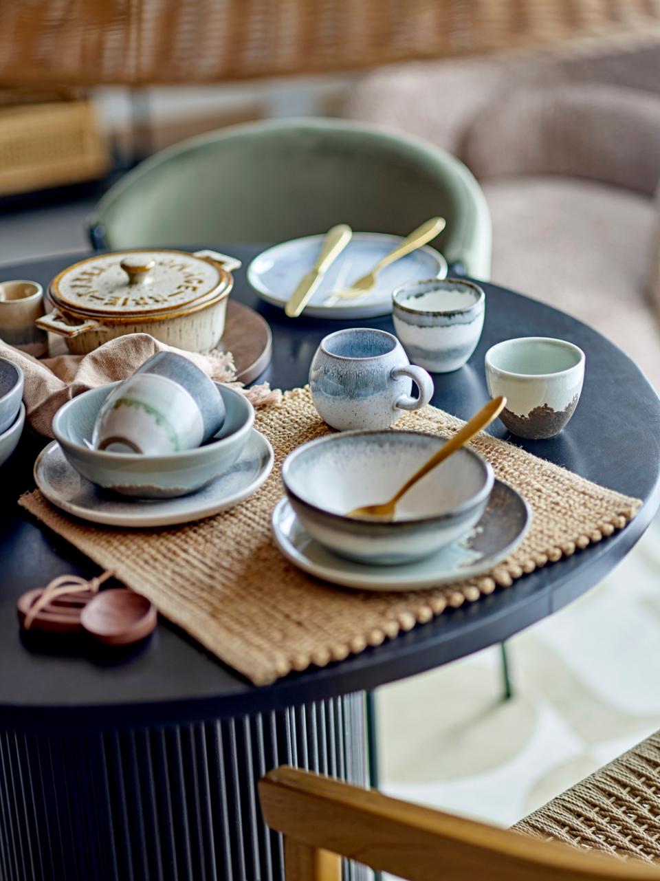 Bloomingville Paula Cup Blue Stoneware