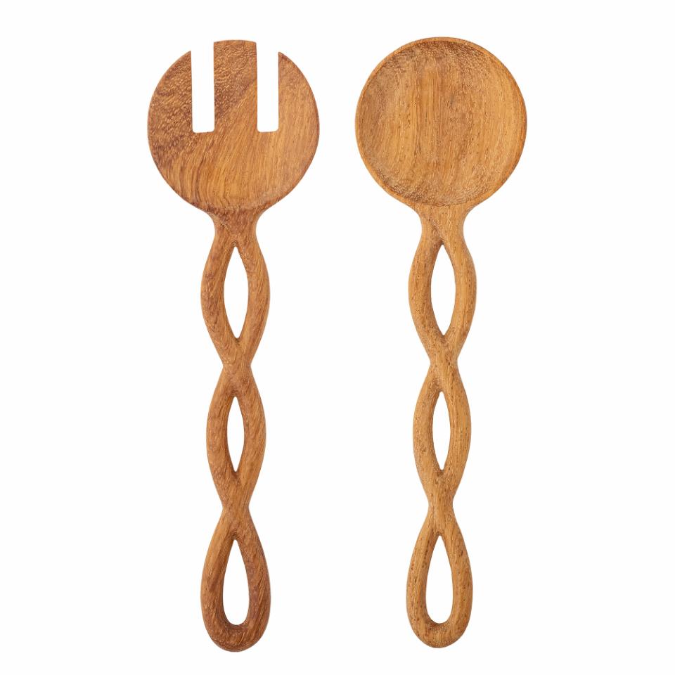 Bloomingville Pinar Salad Servers Nature Doussie