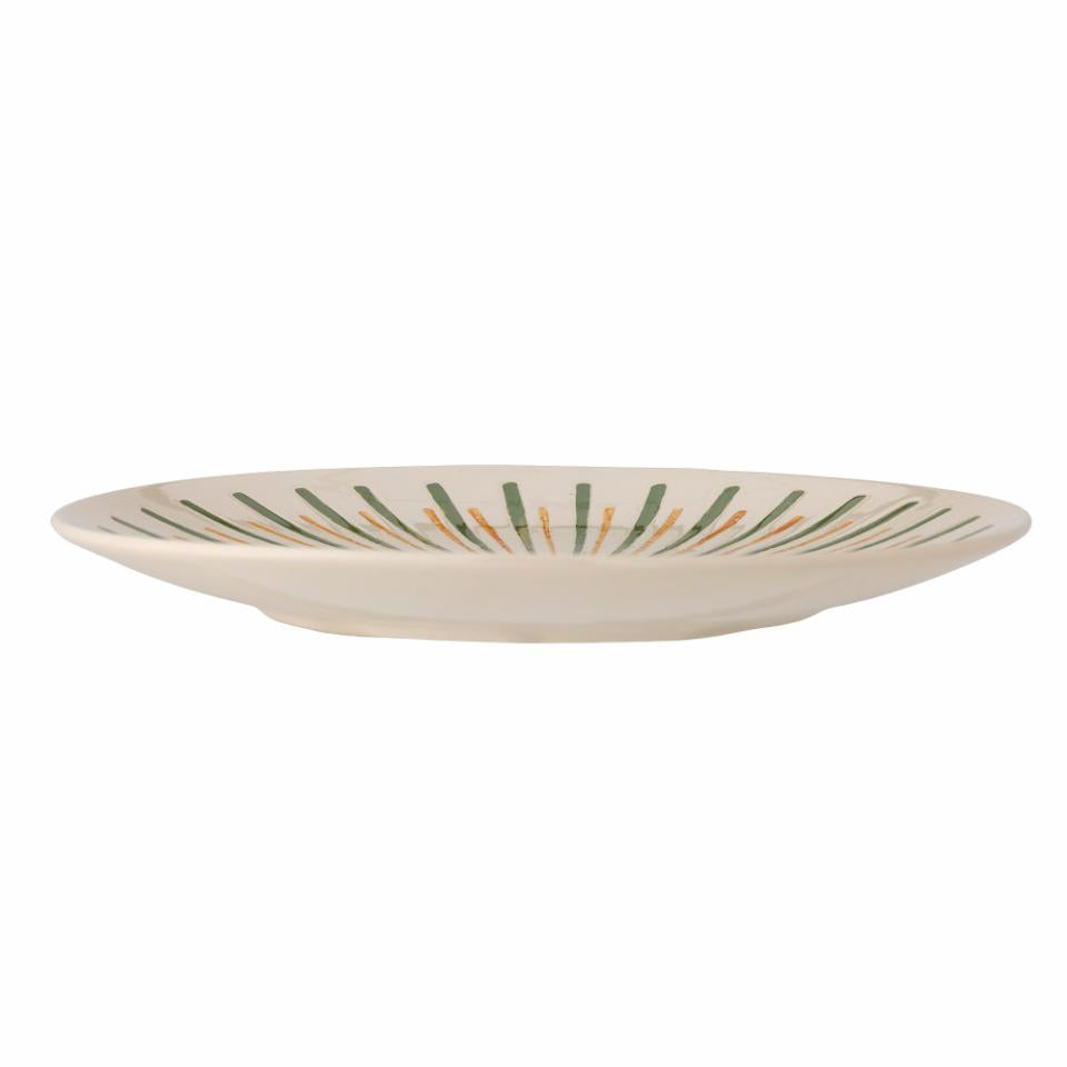 Bloomingville Heikki Serving Plate Green Stonewar