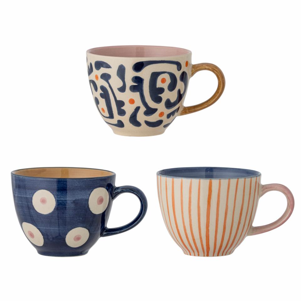 Bloomingville Eviaya Cup Blue Stoneware Single
