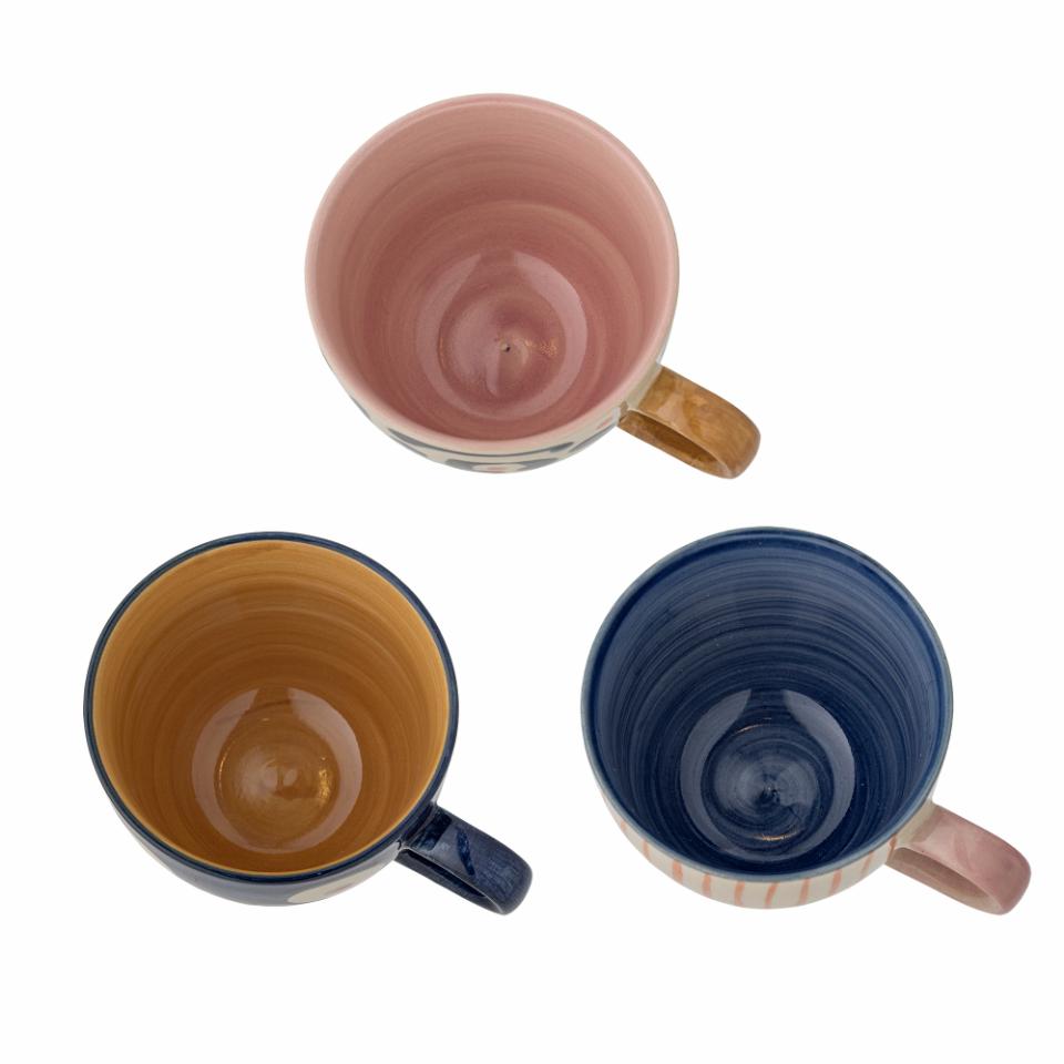 Bloomingville Eviaya Cup Blue Stoneware Single