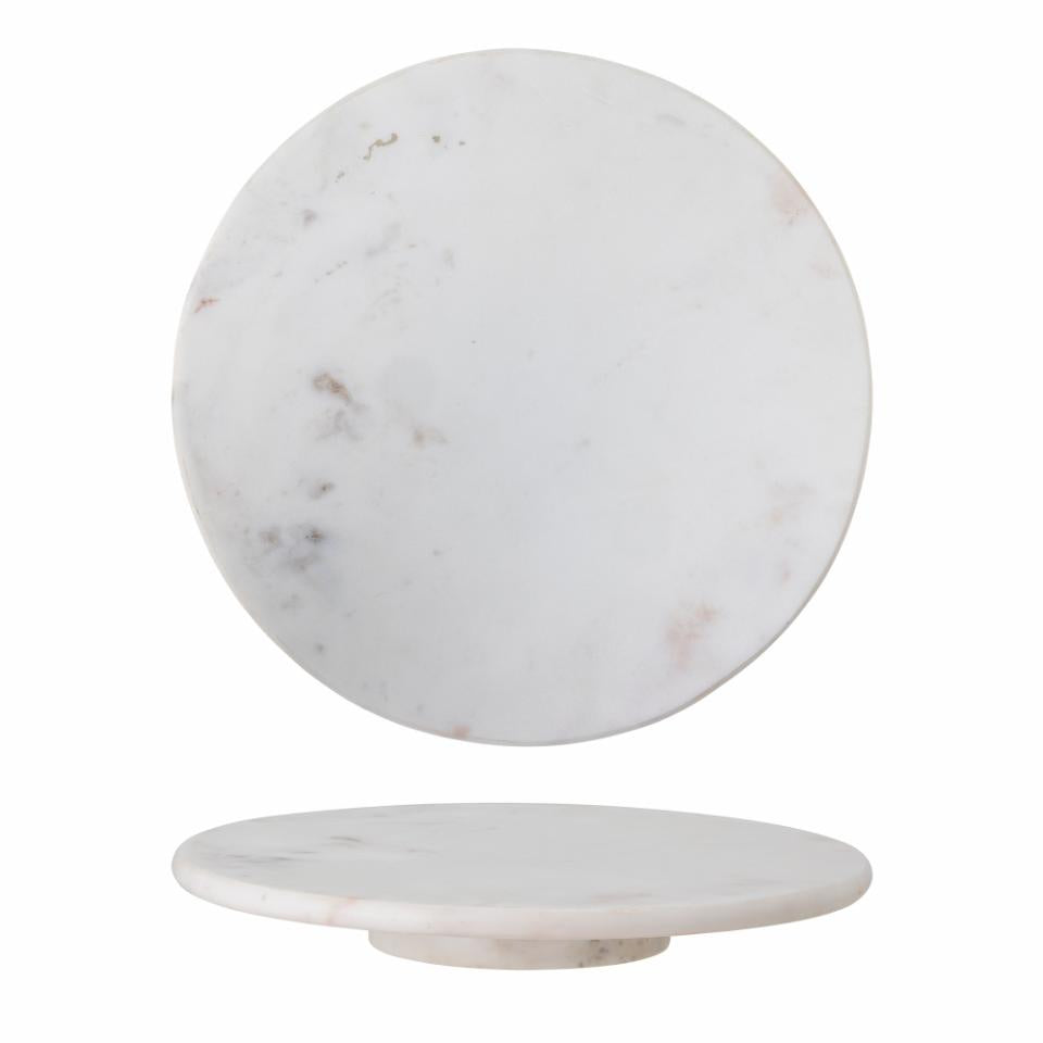 Bloomingville Ellin Turntable White Marble