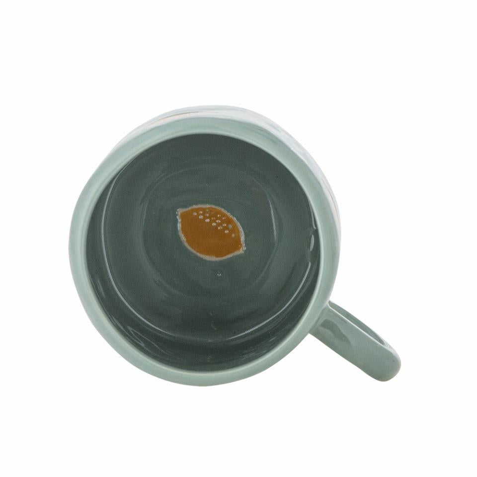 Bloomingville Agnes Cup Green Stoneware
