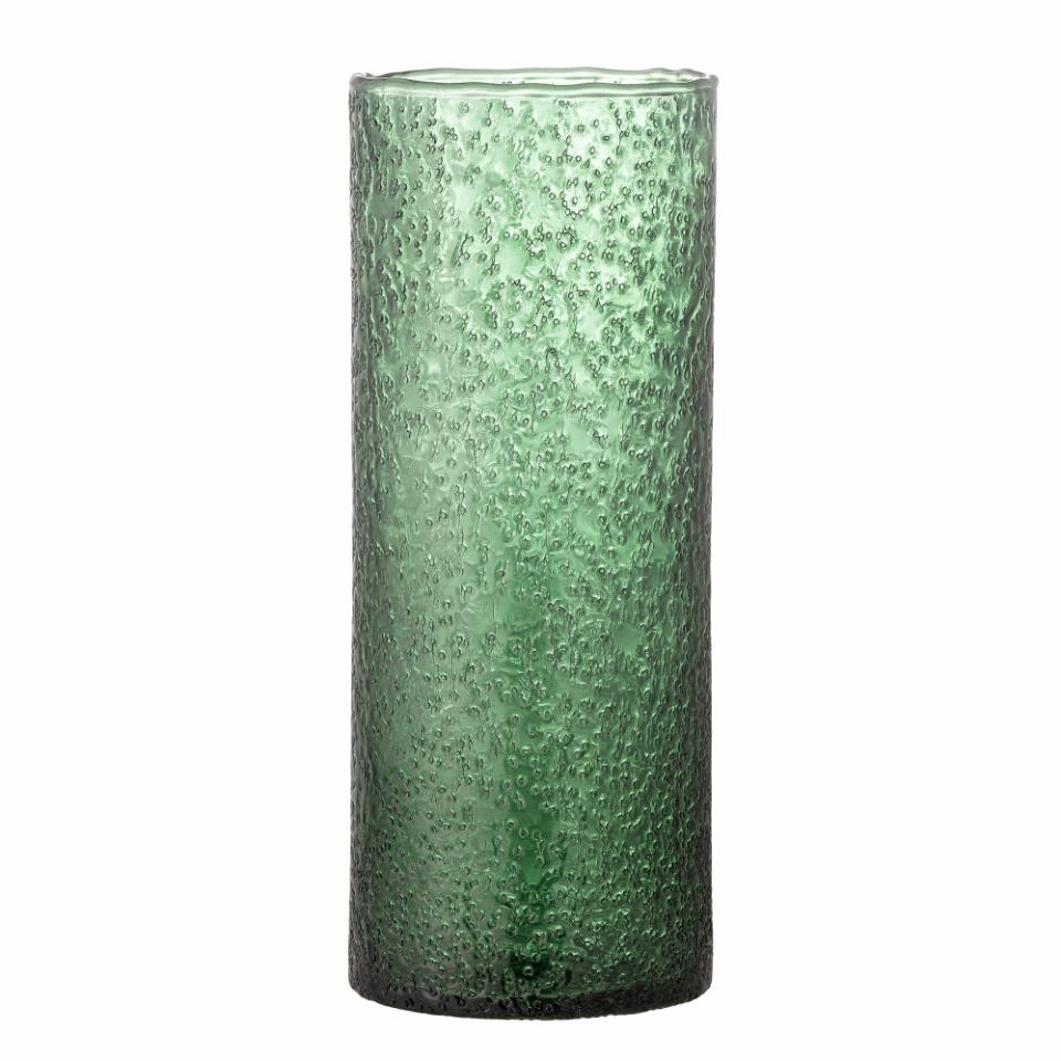 Bloomingville Zenta Vase Green Recycled Glass