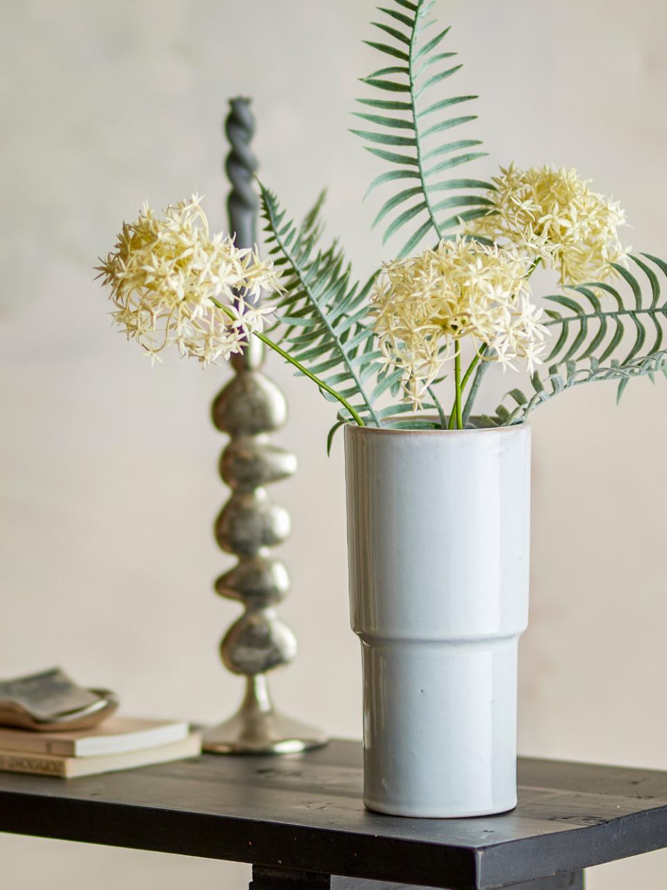 Bloomingville Marji Vase White Stoneware