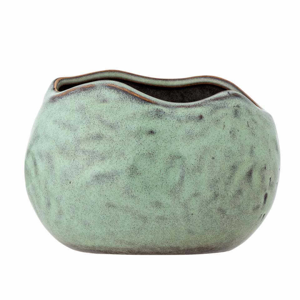 Bloomingville Pennie Flowerpot Green Stoneware