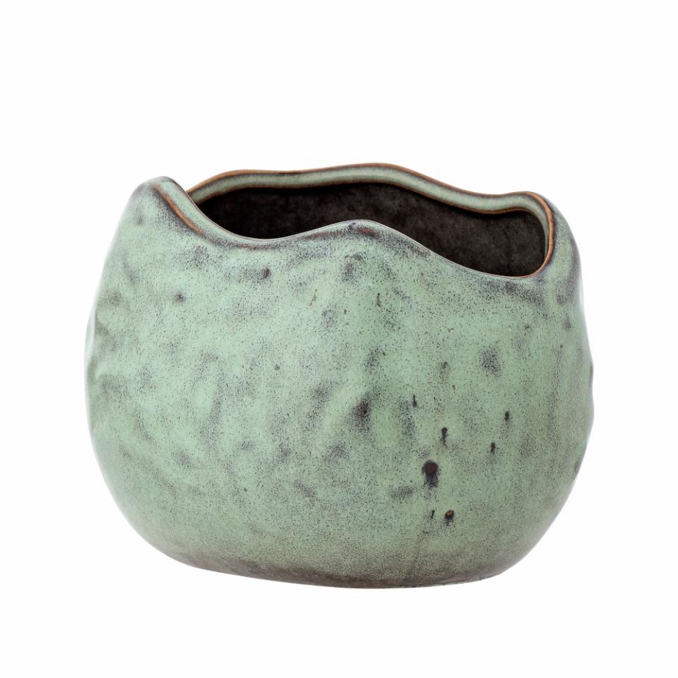Bloomingville Pennie Flowerpot Green Stoneware