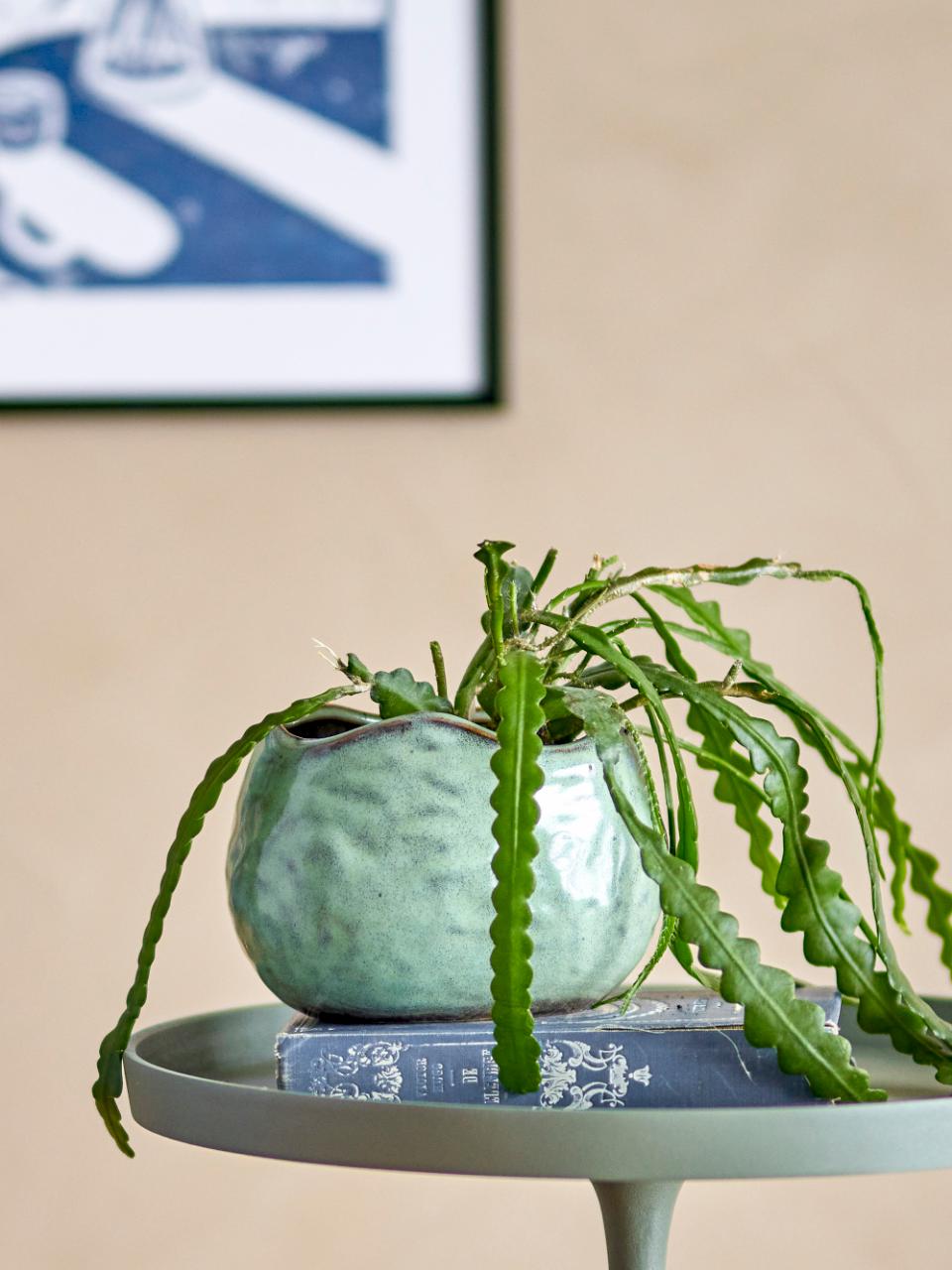 Bloomingville Pennie Flowerpot Green Stoneware