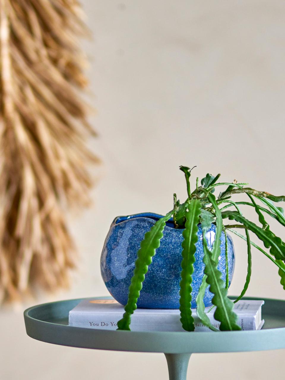 Bloomingville Pennie Flowerpot Blue Stoneware