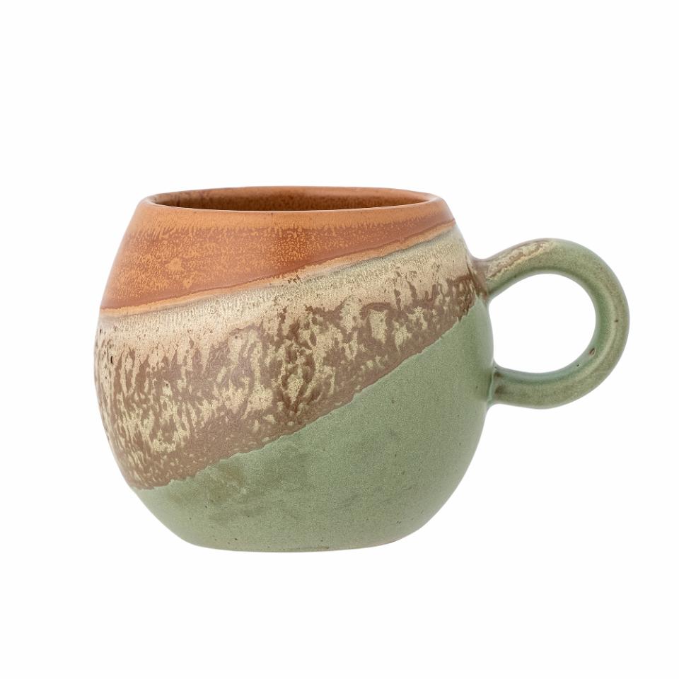 Bloomingville Paula Cup Green Stoneware
