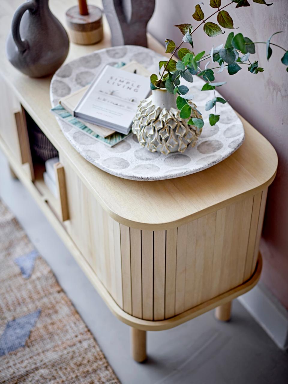Bloomingville Felan Tray White Terracotta