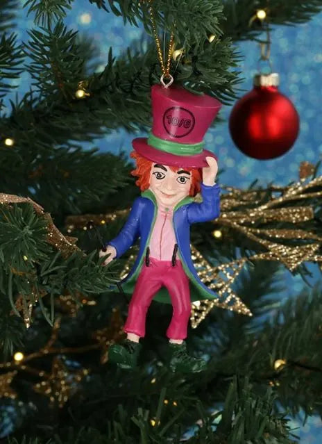 Gisela Graham Resin Mad Hatter Dec