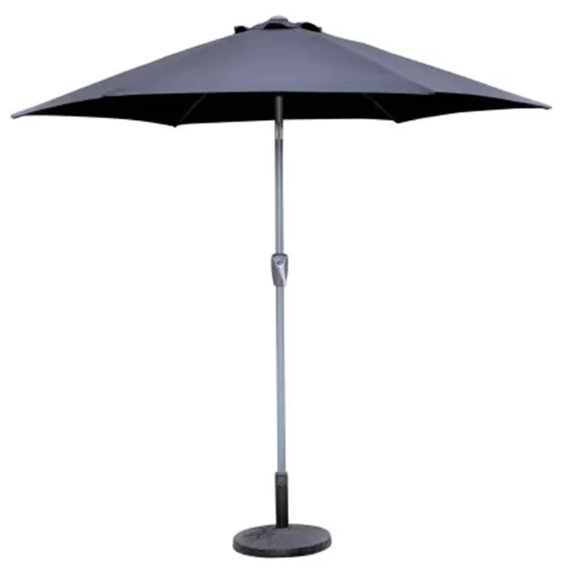 Glencrest Sturdi Plus 2.5m Round Parasol - Grey