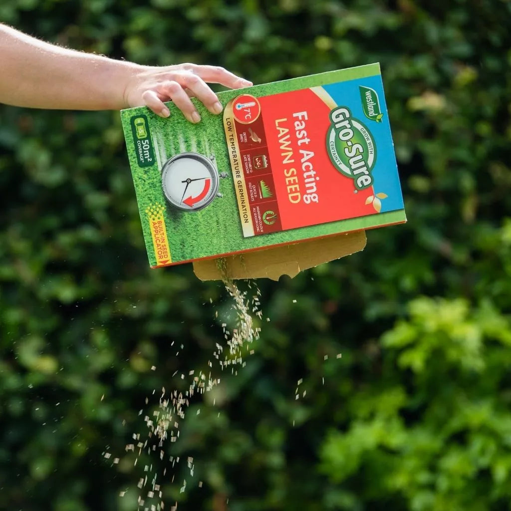 Gro-Sure Fast Acting Lawn Seed 30m2 + 20% EXTRA FREE