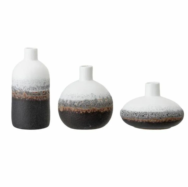 Bloomingville Harislava Vase Black Stoneware