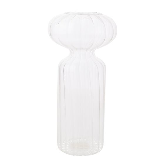 Hestia Clear Glass Vase