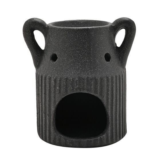 Hestia Dark Grey Ceramic Wax Melt Burner