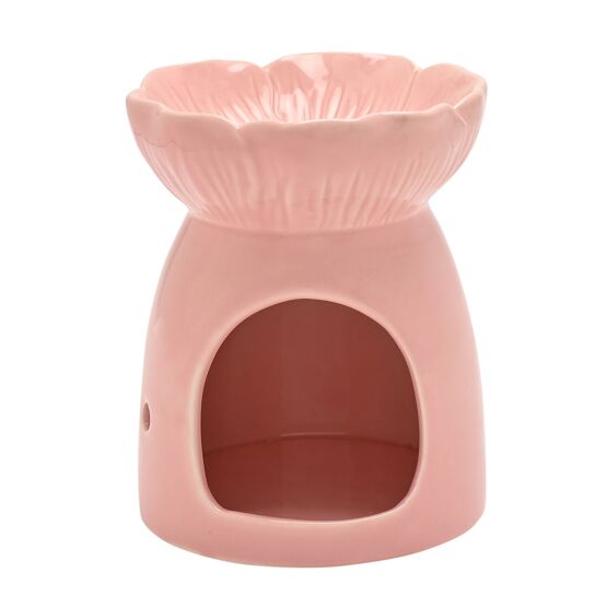 Hestia Flower Wax Melt Holder - Pink