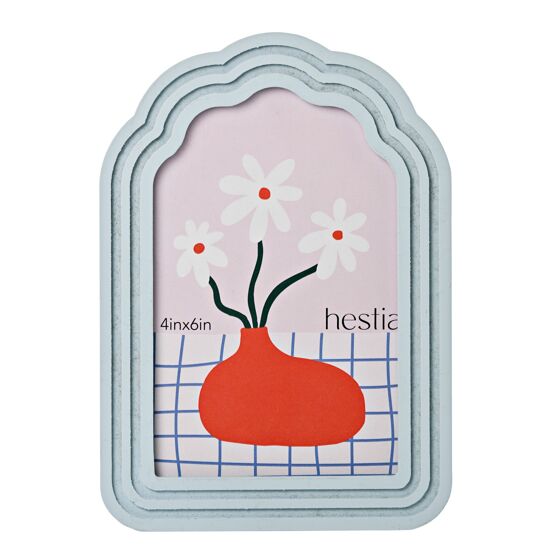 Hestia Arched Frame 4x6" - Blue