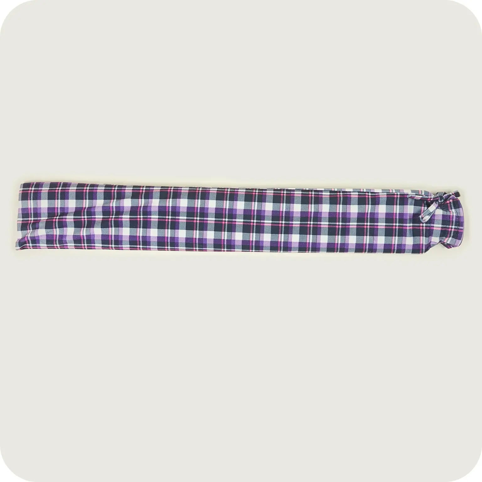 Intelex Hot Water Bottle Long Purple Tartan