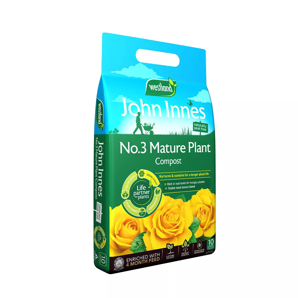 Westland John Innes Peat Free No.3 Mature Plant Compost 10L