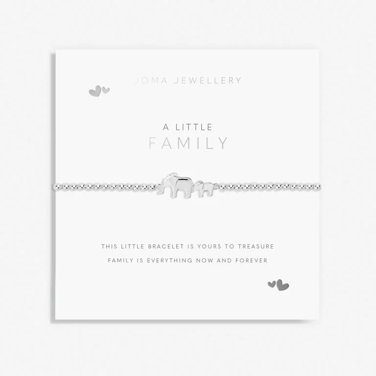 Joma Jewellery A Little Family Silver Bracelet