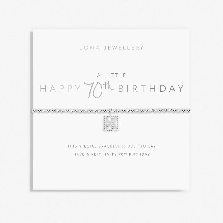 Joma Jewellery A Little Happy 70Th Birthday - Bracelet