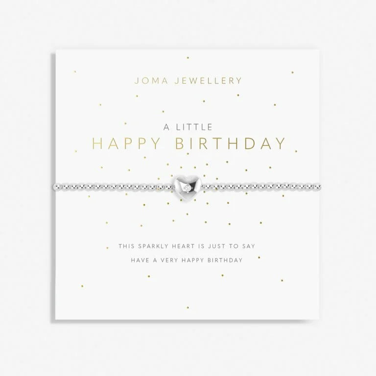 Joma Jewellery A Little Happy Birthday Crystal Bracelet