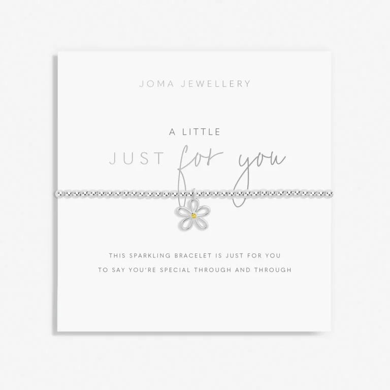 Joma Jewellery A Little Just For You Silver Bracelet 17.5Cm