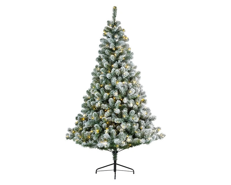 Everlands Imperial Snowy Pine Pre-Lit Artificial Tree