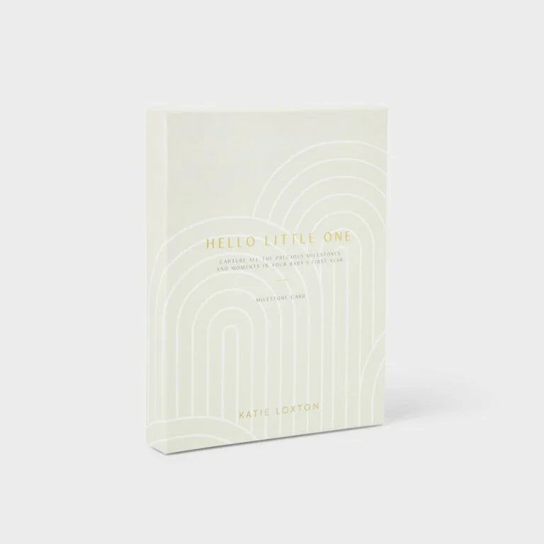 Katie Loxton Baby Milestone Cards 'Hello Little One' 16pk