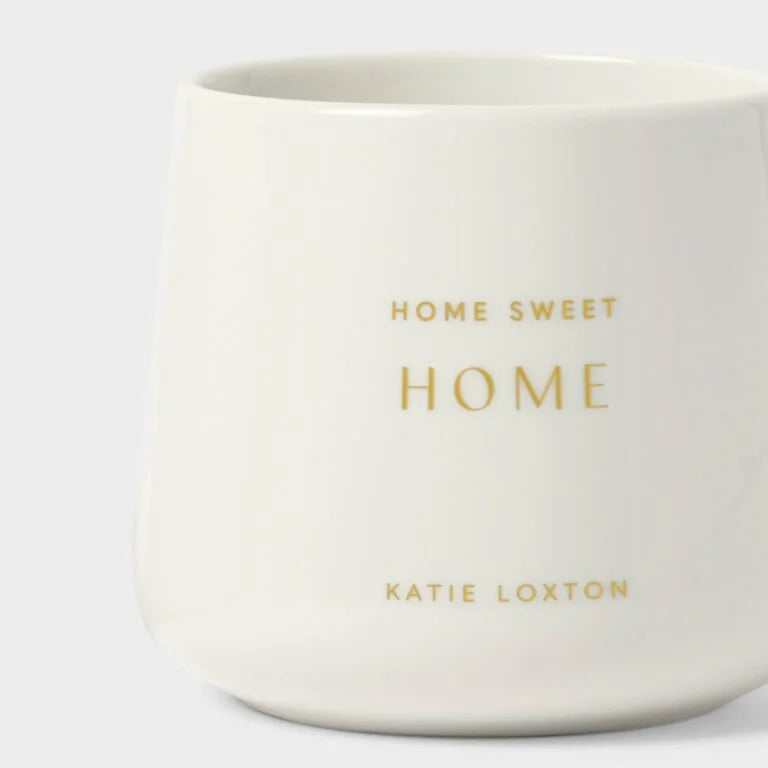 Katie Loxton Porcelain Mug Home Sweet Home 9 cm X 11.5 cm X 11.5 cm