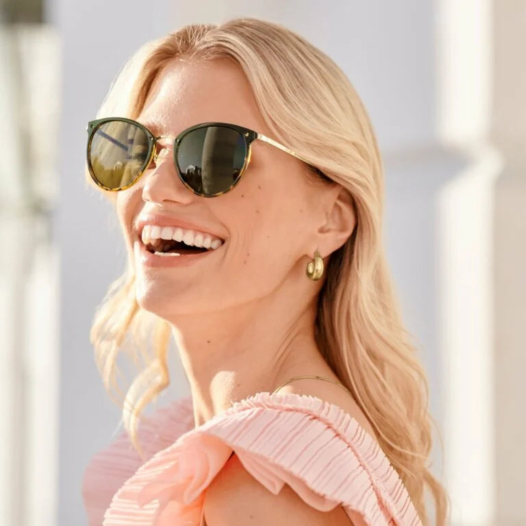 Katie Loxton Santorini Sunglasses Gradient Black Tortoiseshell