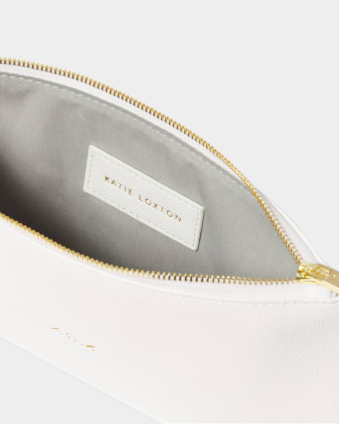 Katie Loxton Bridal Sentiment Pouch Bride White