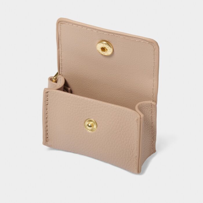 Katie Loxton Clip On Airpod Case Nude Pink