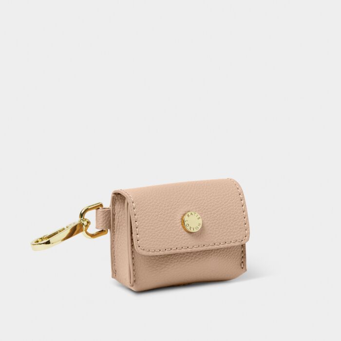 Katie Loxton Clip On Airpod Case Nude Pink