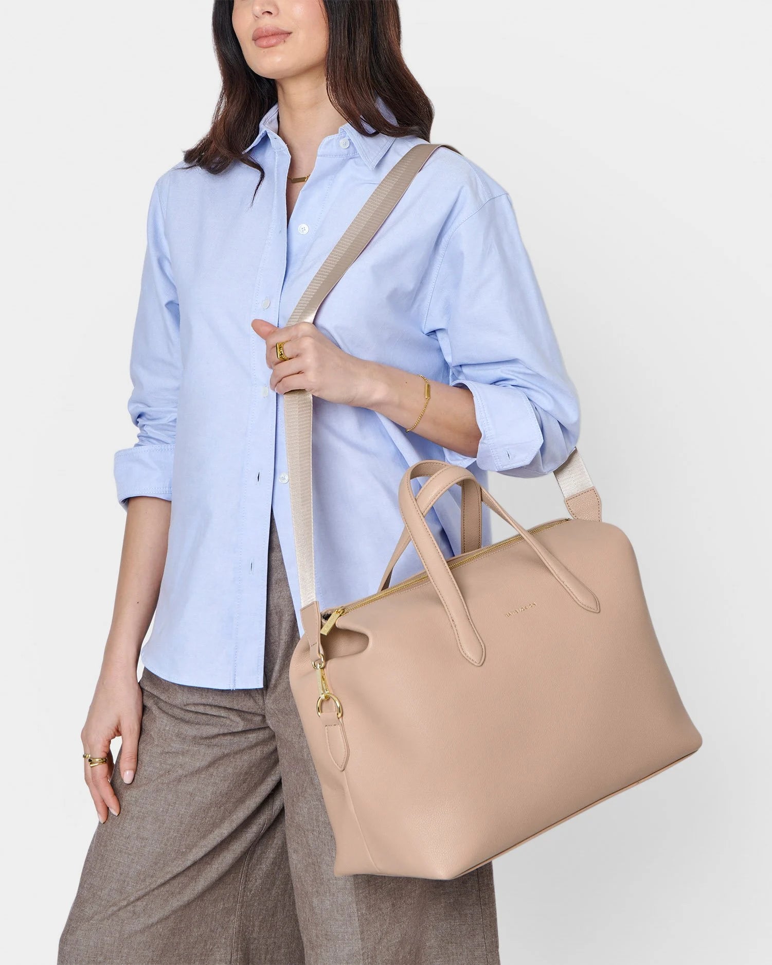 Katie Loxton Milan Cabin Bag Nude Pink