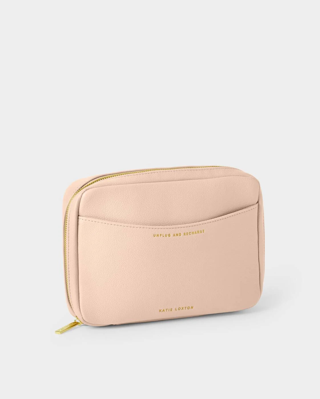 Katie Loxton Cable Organiser Unplug And Recharge Nude Pink