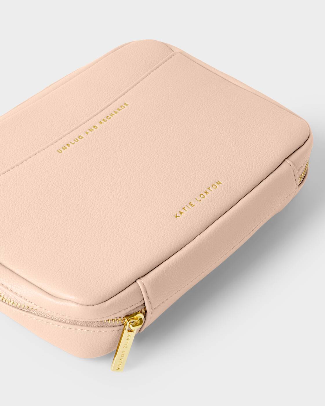 Katie Loxton Cable Organiser Unplug And Recharge Nude Pink