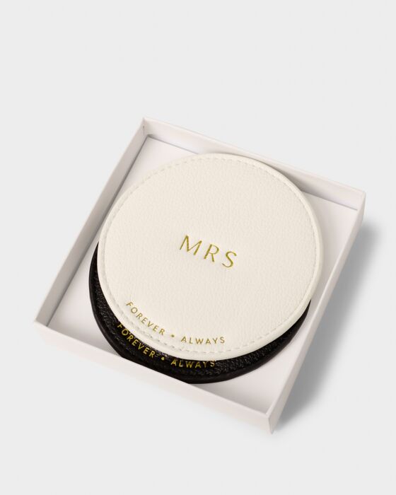 Katie Loxton 'Mr & Mrs' Coaster Set