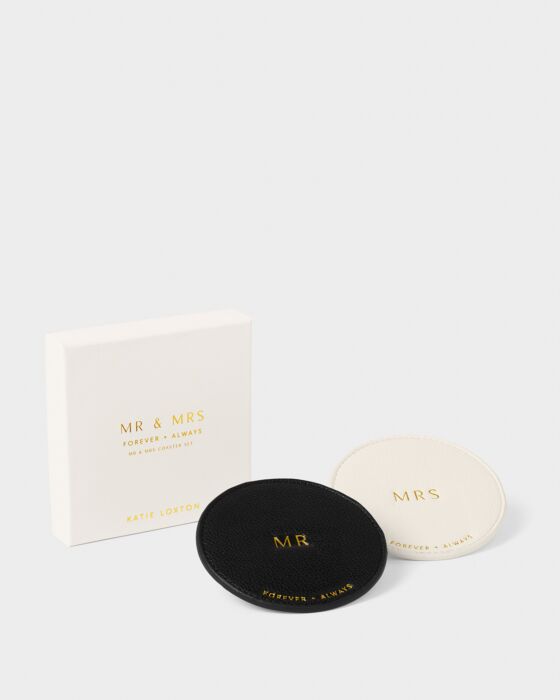Katie Loxton 'Mr & Mrs' Coaster Set