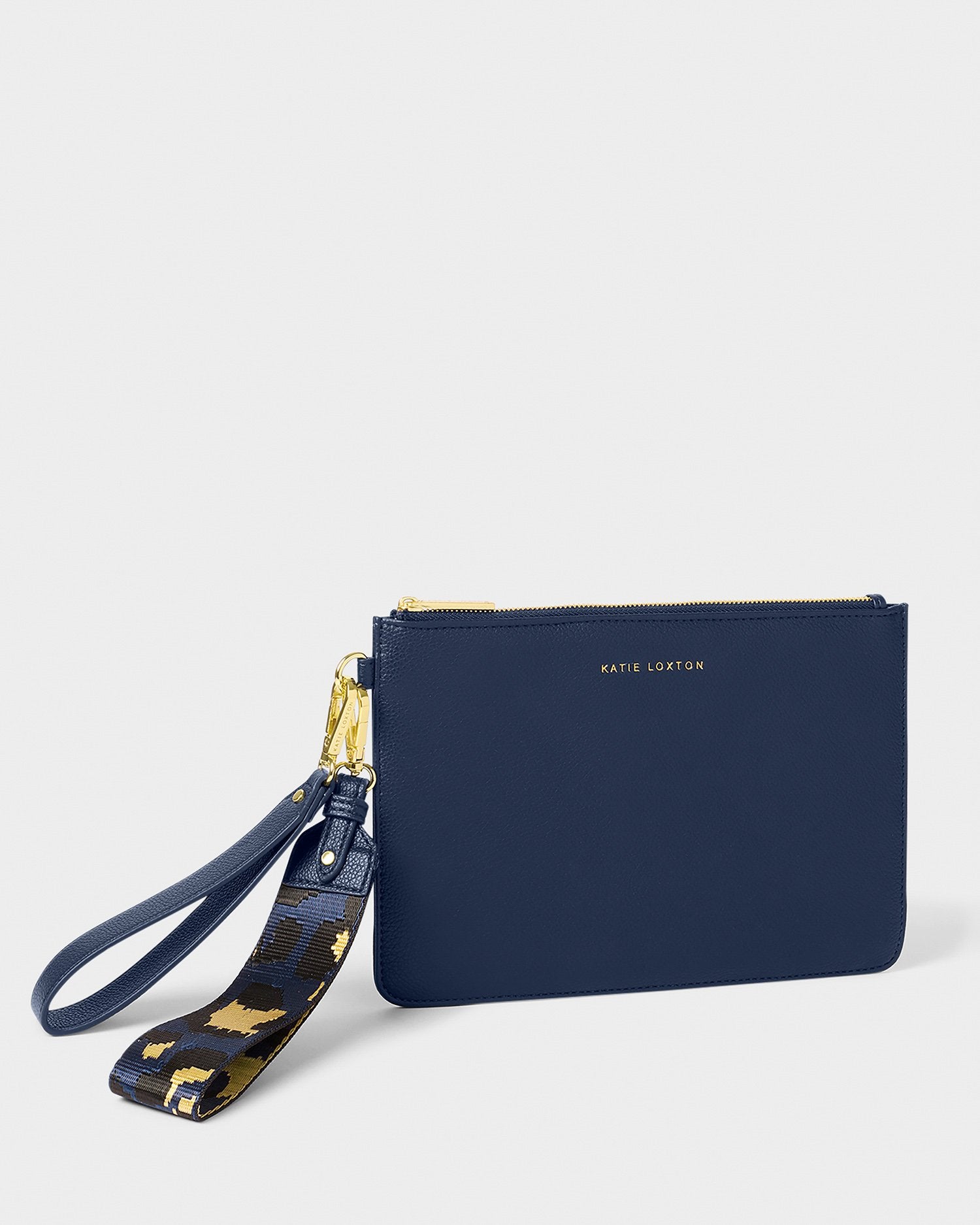 Katie Loxton Hallie Wristlet Pouch Midnight Blue
