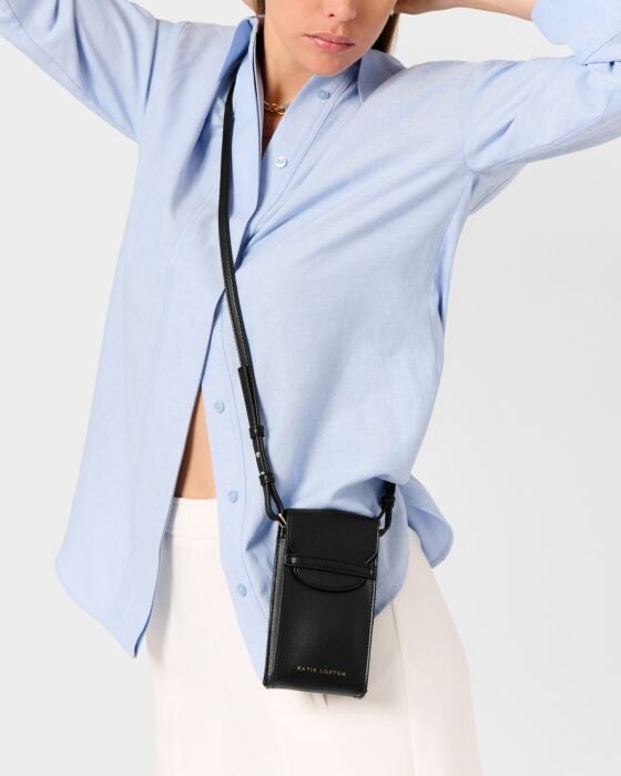 Katie Loxton Cece Phone Crossbody Bag Black