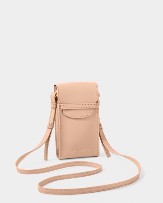 Katie Loxton Cece Phone Crossbody Bag Nude Pink