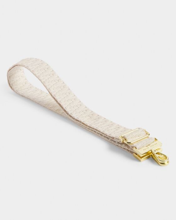 Katie Loxton Canvas Strap Ecru Zig Zag