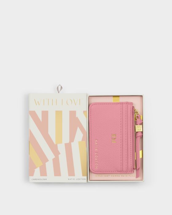Katie Loxton Gift Boxed Coin & Cardholder Rose Pink