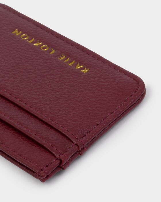 Katie Loxton Gift Boxed Keyring And Cardholder Cherry