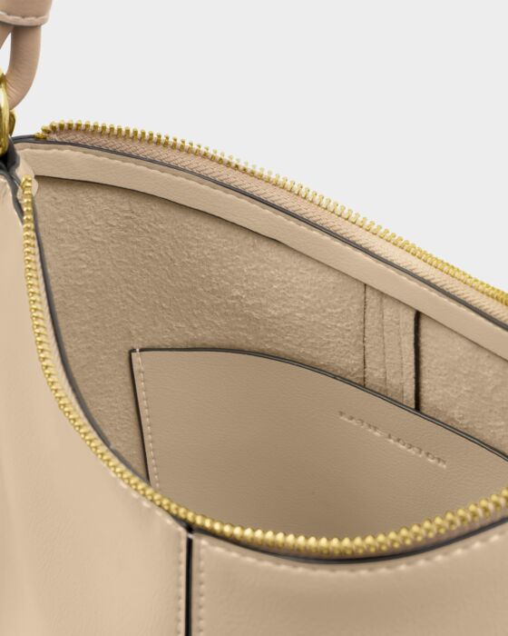 Katie Loxton Hallie Satchel Bag Light Taupe