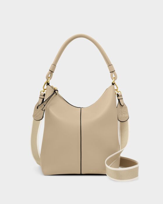 Katie Loxton Hallie Satchel Bag Light Taupe